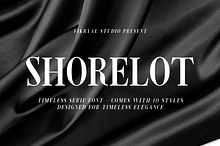 Shorelot – Timeless Serif