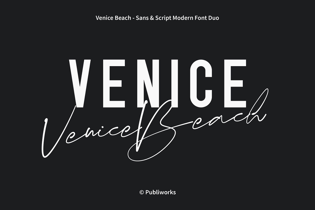 The Creative Font Bundle - Volume 01, a Sans Serif Font by Publiworks (Photo 6 of 8)