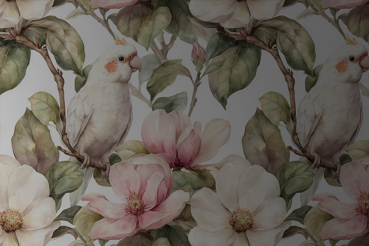MAGNOLIA POEME Seamless Pattern, a Pattern Graphic by AYAKA Studio Co. (Photo 8 of 11)