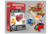 40 Assorted Toys Photo Overlays, an Arts & Entertainment Photo by KenScape (Thumbnail 1 of 6)