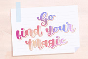 Shine Brighter Font Duo, a Script Font by Orenari (Thumbnail 7 of 14)