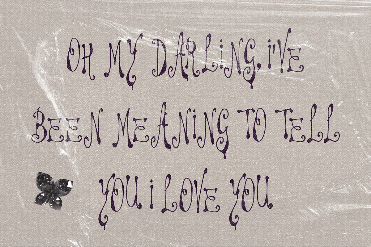 Prudence Lies Spidery Display Font, a Handwritten Font by The October Creative (Photo 6 of 8)