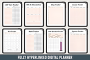 Happy Life Digital Planner Canva, a Social Media Template by Coco Bloom (Thumbnail 2 of 5)