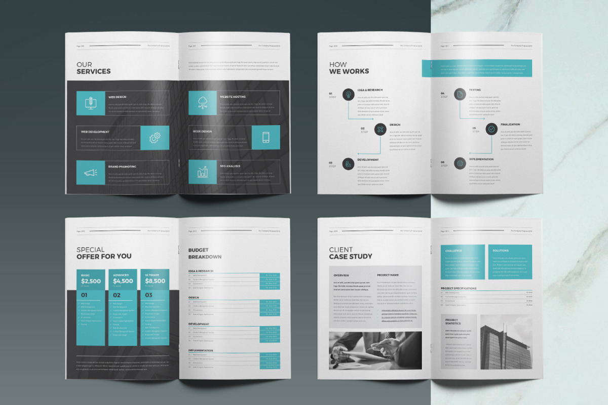Proposal, a Brochure Template by ThemeDevisers (Photo 4 of 7)