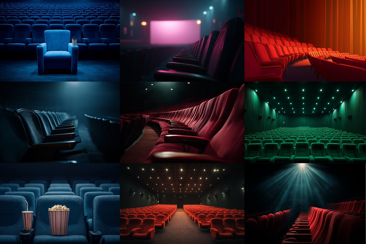 Movie Theater Experience Photos, an Arts & Entertainment Photo by HipFonts (Photo 2 of 13)