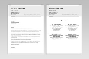 All In One Modern Resume Box V.2