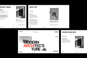 Modern Architecture Portfolio Design, a Presentation Template by Templeste (Thumbnail 1 of 6)