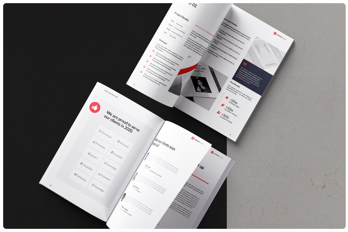 Case Study Brochure, a Brochure Template by StudioGraficso (Photo 5 of 10)