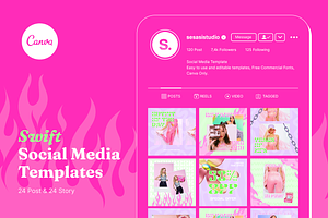 Canva Social Media - Swift