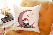 Whimsical Christmas Santa Clipart, an Illustration by Sublimation Artist (Thumbnail 6 of 6)