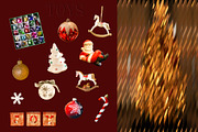 Nutcracker Noel Christmas Collage, an Object Graphic by Anzhelika (Thumbnail 2 of 9)
