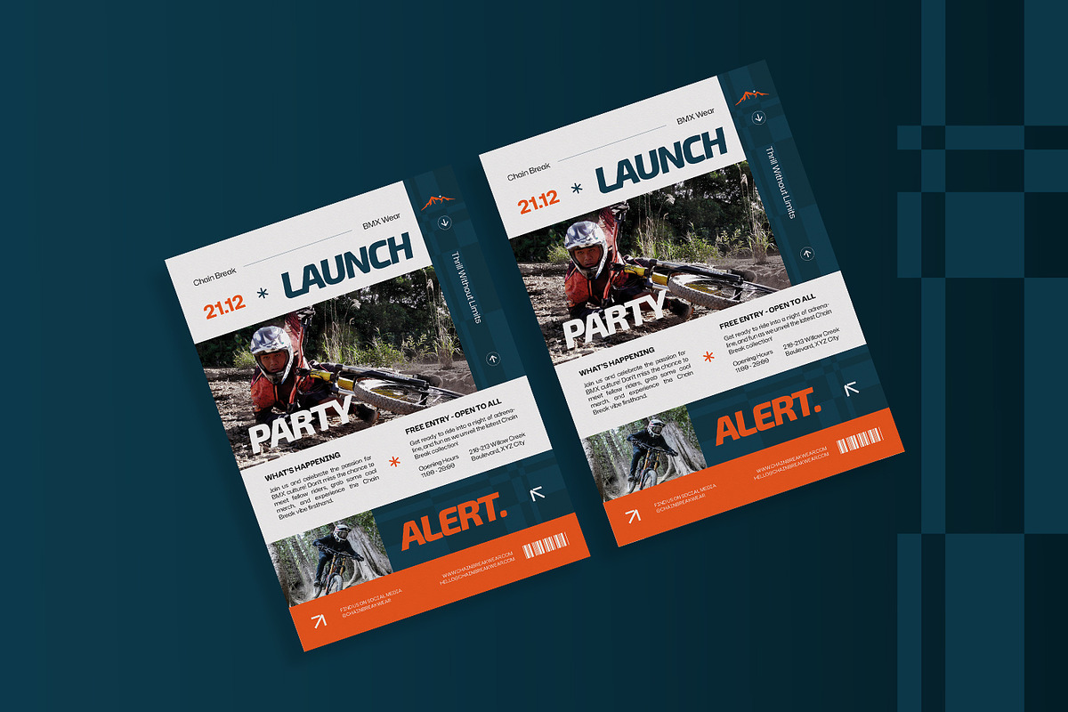 Chain Break - Poster Template, a Poster Template by StreaksideStd (Photo 2 of 3)