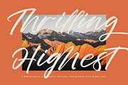 Cocktail Bigoter Modern Script Font, a Script Font by stylishtype.co (Thumbnail 5 of 15)
