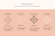Vector Logo Icons, an Object Graphic by Emma Webb Studio (Thumbnail 3 of 6)