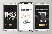 Black Friday Social Media Story Post, a Social Media Template by MightyDesign (Thumbnail 3 of 5)