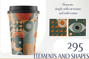 Modern geometric. Abstract retro set, a Decorative Illustration by KomannaArt (Thumbnail 2 of 10)