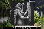 Horus Egyptian God Eagle Head Falcon, a Background Graphic by LaseredNinja (Thumbnail 3 of 7)