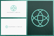 20 Circle geometric logos - outline, a Branding & Logo Template by VP Fonts (Thumbnail 15 of 21)