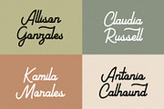 Thrapston - Vintage Script Font, a Script Font by Alpaprana (Thumbnail 6 of 13)