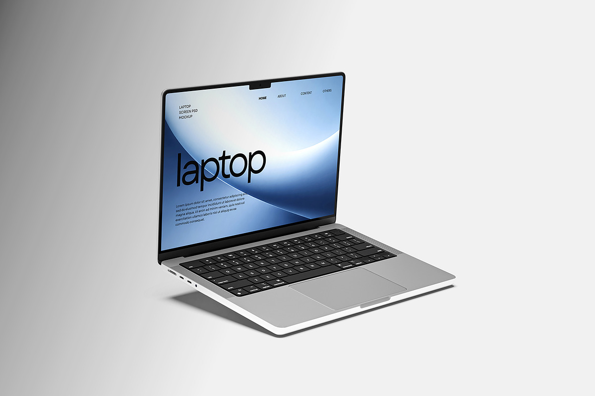 High Quality Laptop Mockup, a Mac Mockup by seramoe (Photo 5 of 5)