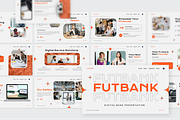 Futbank - Digital Banking Powerpoint, a Presentation Template by SquidPixey (Thumbnail 4 of 6)