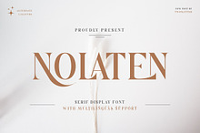 Nolaten - Serif Display Font