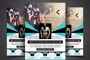 Fitness Flyer / Gym Flyer, a Flyer Template by AfzaalGraphics (Thumbnail 1 of 4)