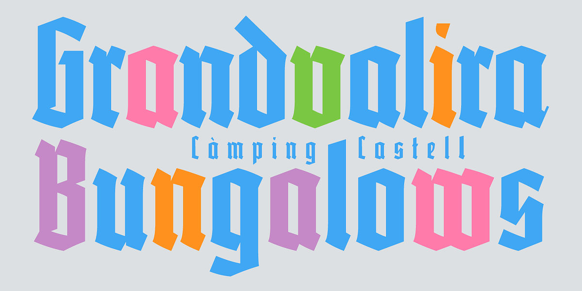 Vivala bl, a Blackletter Font by VivalaType (Photo 2 of 7)