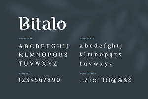 Bitalo Font