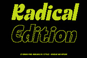 CS Rihana Pixel, a Sans Serif Font by Craft Supply Co. (Thumbnail 3 of 8)