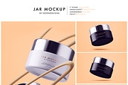 Cream Jar Mockup, a Cups & Container Mockup by HexenDesigns (Thumbnail 2 of 4)