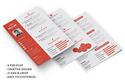 Minimal Resume Set in 6 Variations, a Resume Template by PremiumCoding (Thumbnail 1 of 5)