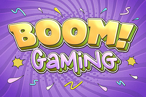 Boom Text Effects