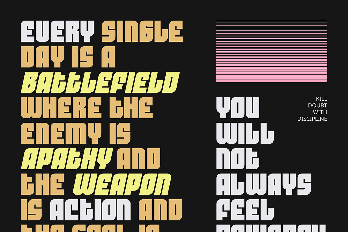 CS Gibson – Bold Font, a Sans Serif Font by Craft Supply Co. (Photo 2 of 8)