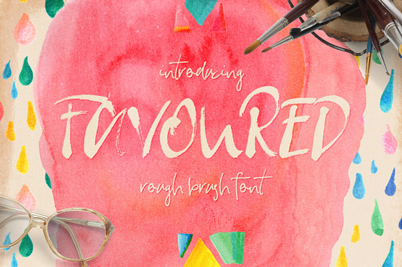 Favoured Font preview 4
