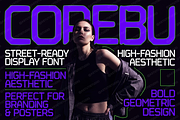 Corebu | Elegant Modern Serif Typefa, a Serif Font by Astuti Studio (Thumbnail 5 of 25)