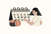 Early Retirement Illustration, an Object Graphic by Jump Studio (Thumbnail 7 of 13)