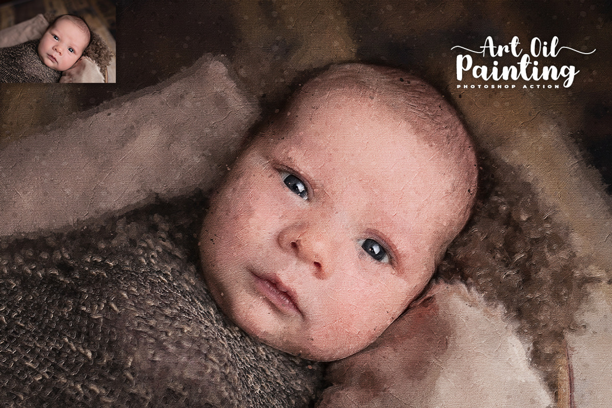 Art Oil Painting Photoshop Action, an Action Add-On by ridvanpars (Photo 7 of 10)