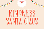 Clechas Christmas Display Font, a Serif Font by Maulana Creative (Thumbnail 4 of 7)