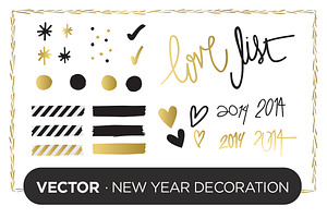 Vector: New Year Decoration