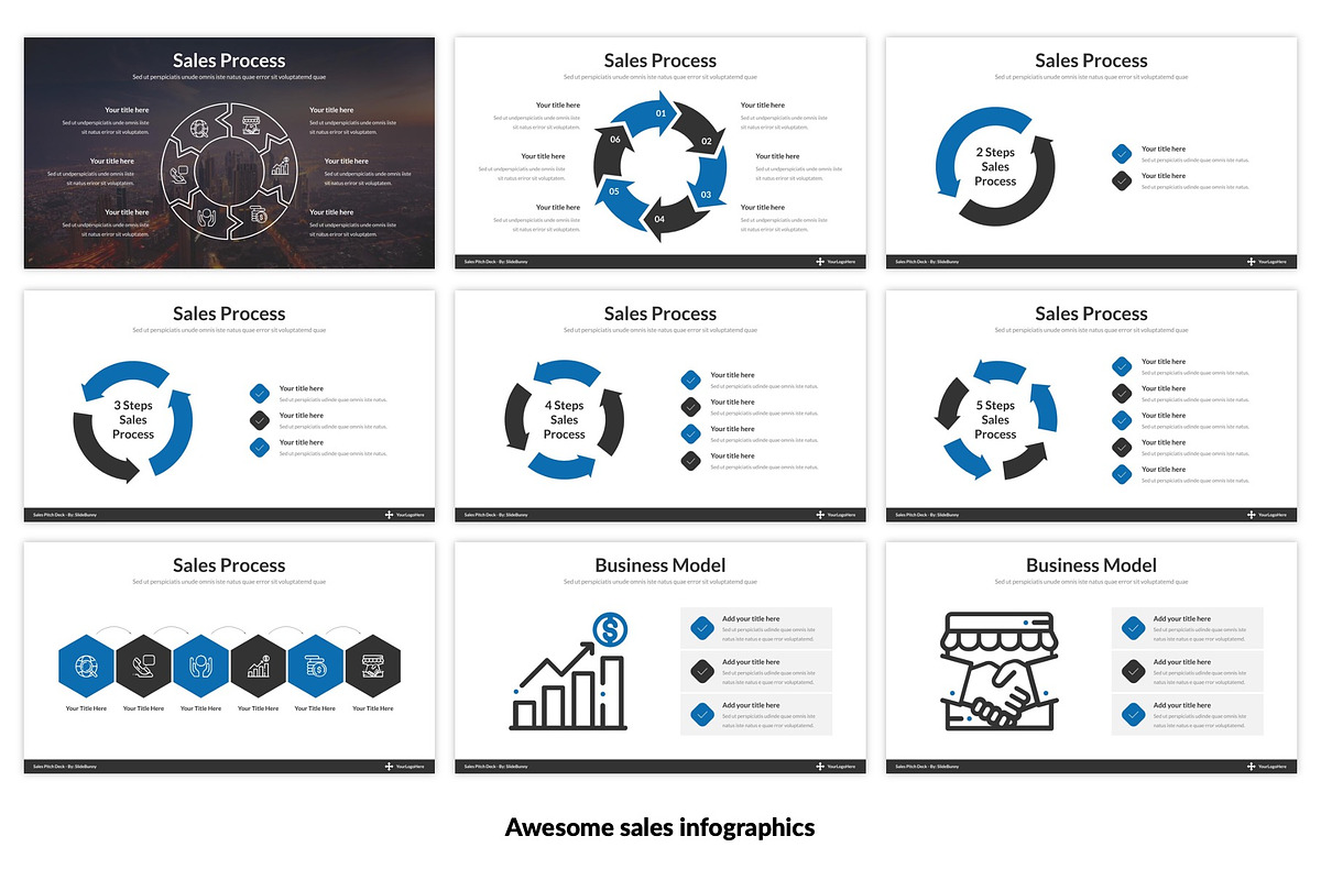 Best Sales Pitch Deck Google Slides, a Presentation Template by SlideBunny (Photo 13 of 21)