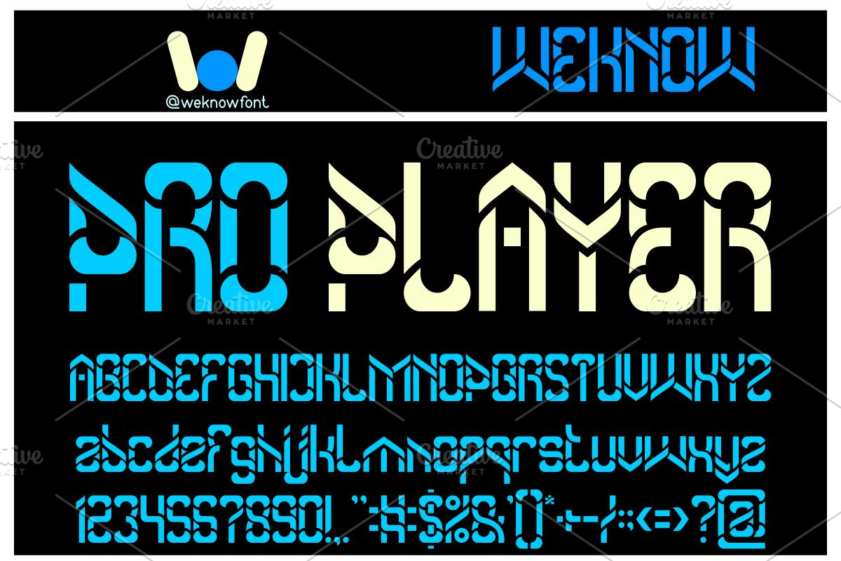Another Version font, a Font by weknow (Photo 4 of 8)