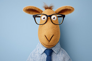 Funny cartoon animal character, an Animal Photo by MistyDay