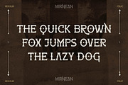 Mirnean Display Typeface Font, a Sans Serif Font by Storytype Studio (Thumbnail 3 of 15)