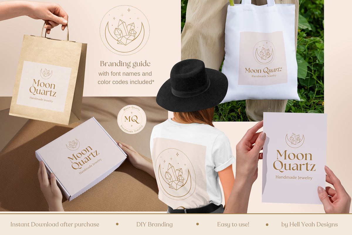 Elegant Logo Branding Kit, a Branding & Logo Template by Hell Yeah Designs (Photo 6 of 7)