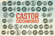 Castor Catchwords, a Symbol Font by Albatross (Thumbnail 3 of 4)
