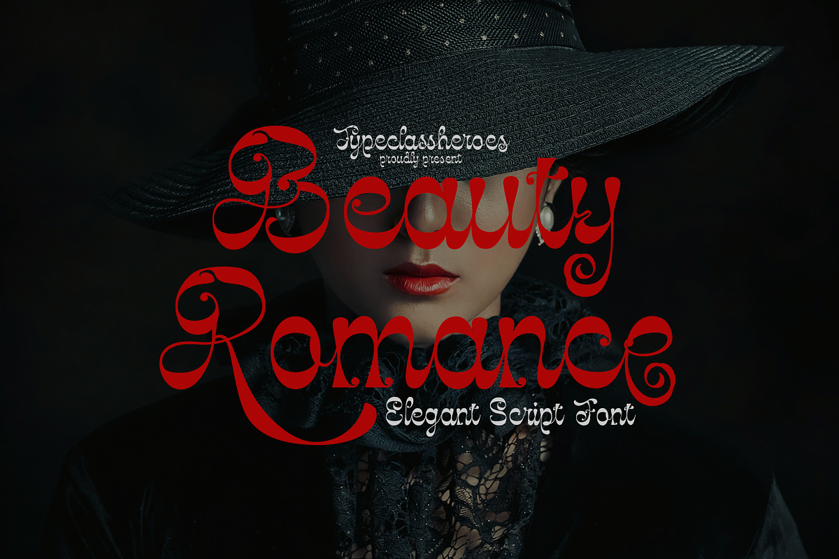 Beauty Romance Script, a Script Font by TypeClassHeroes (Photo 1 of 10)