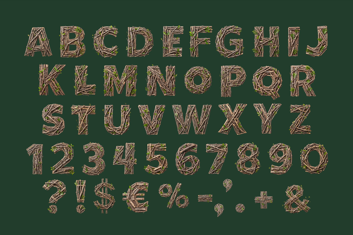 Twigwood Font, a Sans Serif Font by Handmadefont (Photo 2 of 12)
