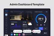 Smaouse - Smarthome Dashboard, a Websites & App Template by SquidPixey (Thumbnail 2 of 5)