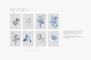 Toile Fleurie, Pattern & Motifs!